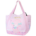 Japan Sanrio Triangle Tote Bag (L) - Sweet Piano / Pink - 1