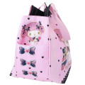 Japan Sanrio Triangle Tote Bag (L) - Melody / Black Lace Pink - 2