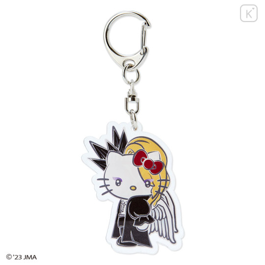 Japan Sanrio Acrylic Keychain - Yoshikitty / Angel - 1
