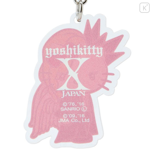 Japan Sanrio Acrylic Keychain - Yoshikitty / Angel - 4