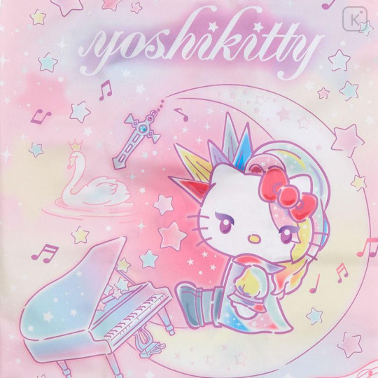 Japan Sanrio Eco Bag 2pcs Set - Yoshikitty : Pastel Moon - 4