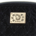 Japan Sanrio Quilted Shell Pouch - Yoshikitty / Black - 4
