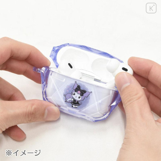 Japan Sanrio AirPods Pro Case - Kuromi / Gem - 5