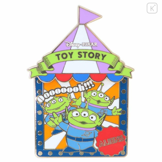 Japan Disney Pin Badge - Toy Story Movie / Little Green Men - 1