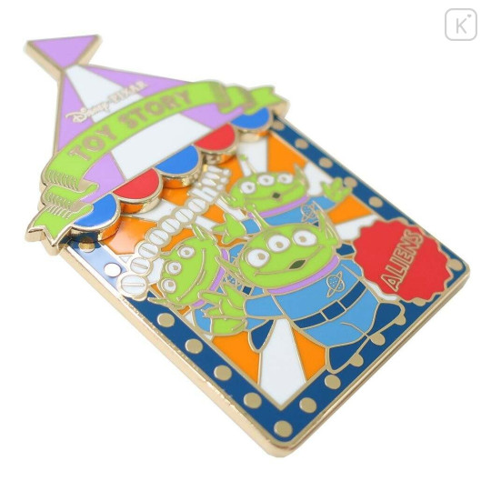 Japan Disney Pin Badge - Toy Story Movie / Little Green Men - 2