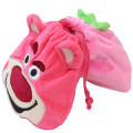 Japan Disney Twins Drawstring Bag Pouch - Toy Story / Lotso Bear & Strawberry - 4