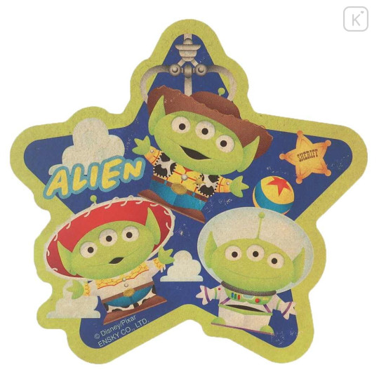 Japan Disney Big Sticker - Toy Story / Little Green Men Cosplay Star - 1