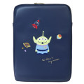 Japan Disney Tablet Gadget Case Pouch - Toy Story : Little Green Men Navy - 1