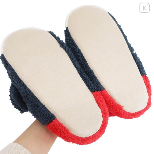 Japan Disney Warm Face Slippers - Mickey & Minnie Mouse - 5