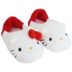 Japan Sanrio Warm Face Slippers - Hello Kitty