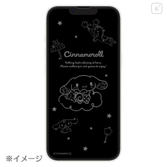 Japan Sanrio Glass Screen Protector - Cinnamoroll / iPhone14 & 13 & 13Pro - 2