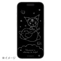 Japan Sanrio Glass Screen Protector - Kuromi / iPhone14Pro - 2