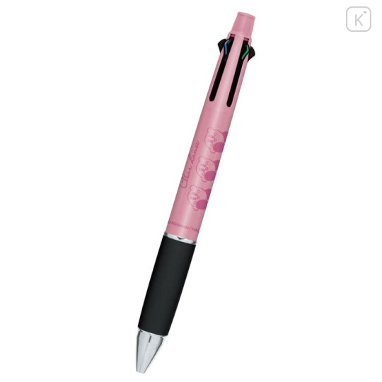 Japan Kirby Sarasa Multi 4+1 Pen & Mechanical Pencil - Kirby Dance / Pink - 1