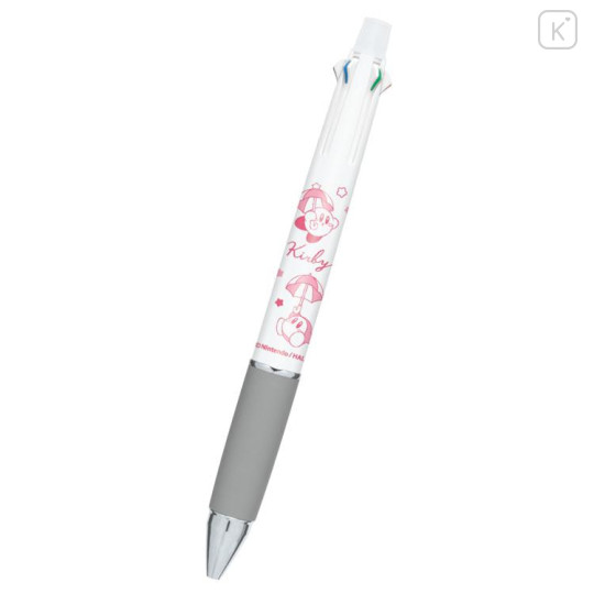 Japan Kirby Sarasa Multi 4+1 Pen & Mechanical Pencil - Kirby & Waddle Dee - 1