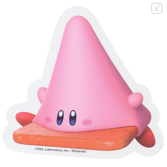 Japan Kirby Big Sticker - Triangular Cheek Discovery - 1