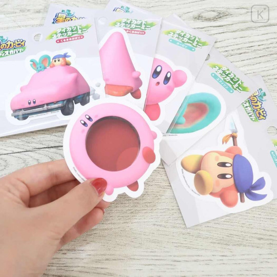 Japan Kirby Big Sticker - Discovery - 2