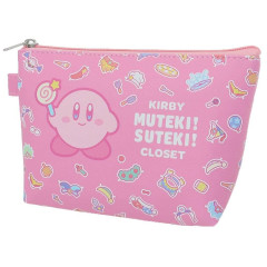 Japan Kirby Boat Pouch (M) - Kirby Muteki! Suteki! Closet / Pink