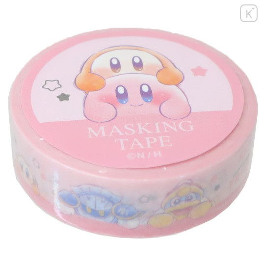 Japan Kirby Washi Paper Masking Tape - Friends / Pink - 1