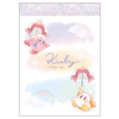 Japan Kirby Mini Notepad - Melty Sky