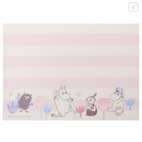 Japan Moomin Mini Notepad - Moomintroll / Outing - 3