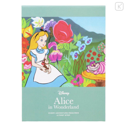 Japan Disney B7 Notepad - Alice in Wonderland - 1
