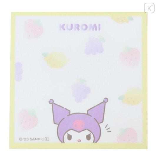 Japan Sanrio Square Memo - Kuromi / Candy - 3