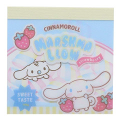 Japan Sanrio Square Memo - Cinnamorll & Milk / Sweet Taste