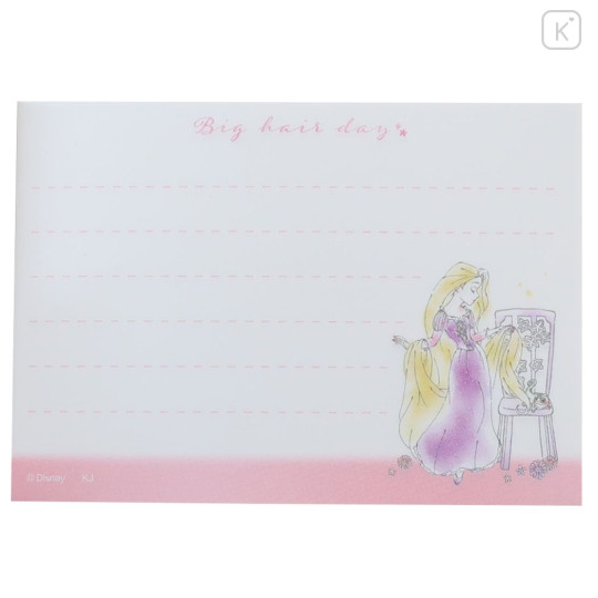Japan Disney Mini Notepad - Rapunzel / Hair Day - 3