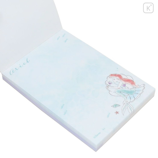 Japan Disney Mini Notepad - Ariel / Make A Slash - 2
