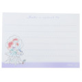 Japan Disney Mini Notepad - Ariel / Make A Slash - 3
