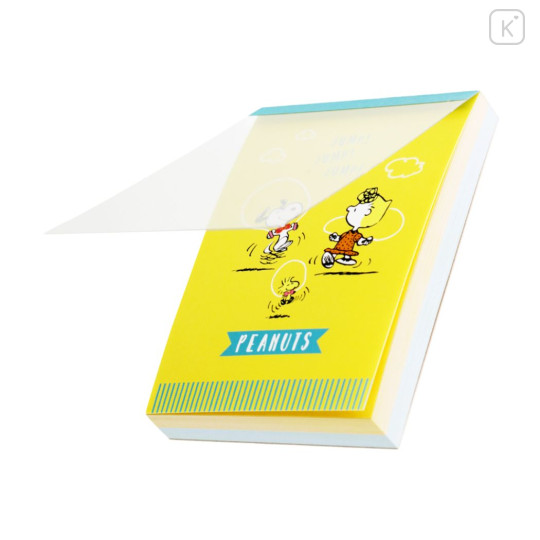 Japan Peanuts Mini Notepad - Snoopy / Jump - 3