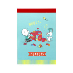 Japan Peanuts Mini Notepad - Snoopy / Wow