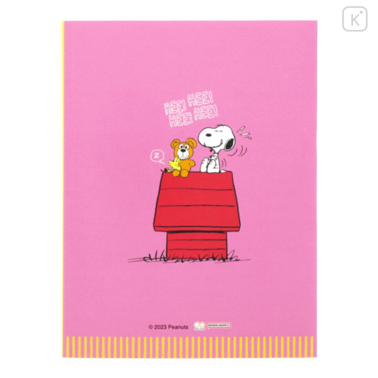 Japan Peanuts A6 Notepad - Snoopy / Hee Hee - 2