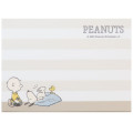 Japan Peanuts Mini Notepad - Snoopy & Lucy & Charlie / Rest Time - 3
