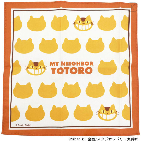 Japan Ghibli Handkerchief (L) - My Neighbor Totoro / Cat Bus - 1