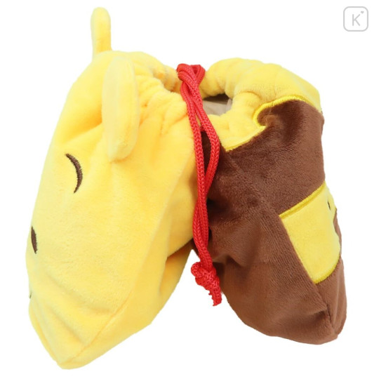 Japan Disney Drawstring Bag - Winnie the Pooh / Face & Hunny - 4