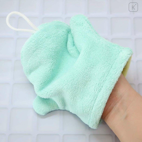 Japan San-X Mascot Towel Puppet - Sumikko Gurashi : Tokage - 2