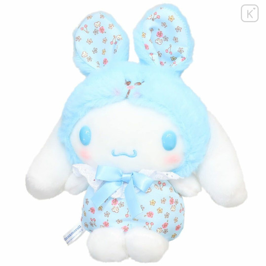 Japan Sanrio Plush Toy (S) - Cinnamoroll / Flower Rabbit - 1