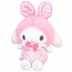 Japan Sanrio Plush Toy (S) - Melody / Flower Rabbit