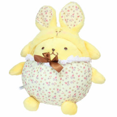 Japan Sanrio Plush Toy (M) - Pompompurin / Flower Rabbit