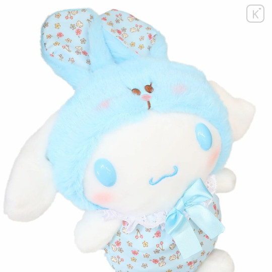 Japan Sanrio Plush Toy (M) - Cinnamoroll / Flower Rabbit - 3