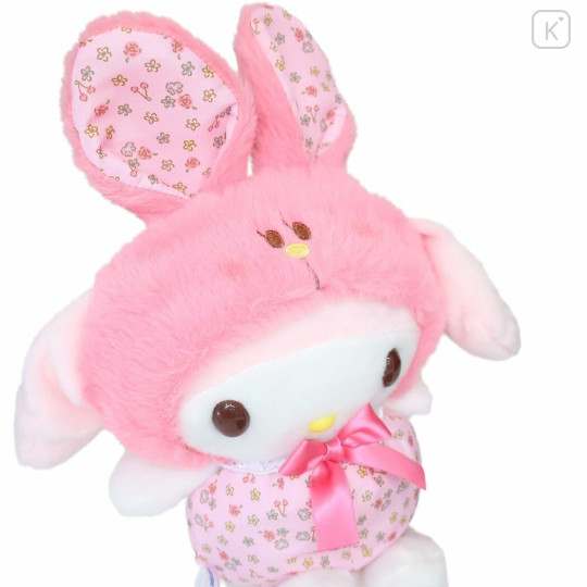 Japan Sanrio Plush Toy (M) - Melody / Flower Rabbit - 3