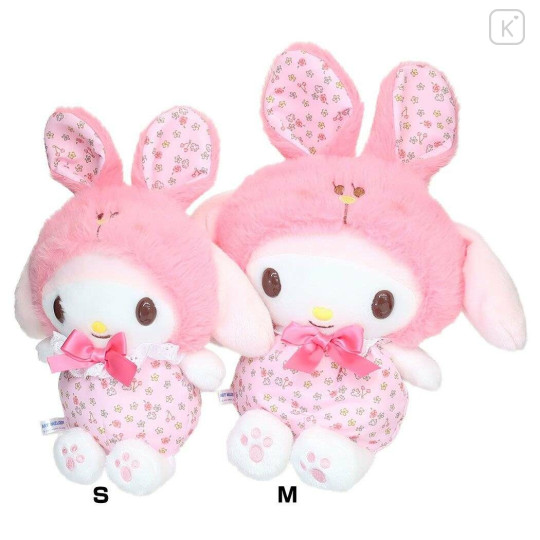 Japan Sanrio Plush Toy (M) - Melody / Flower Rabbit - 4