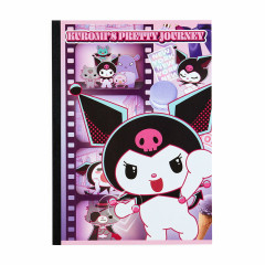 Japan Sanrio B5 Ruled Notebook - Kuromi's Pretty Journey