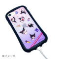 Japan Sanrio Hybrid Clear Case - Kuromi's Pretty Journey / iPhone SE3 SE2 8 7 6s 6 - 3
