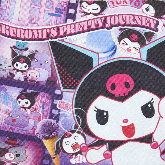 Japan Sanrio Purse - Kuromi's Pretty Journey - 3