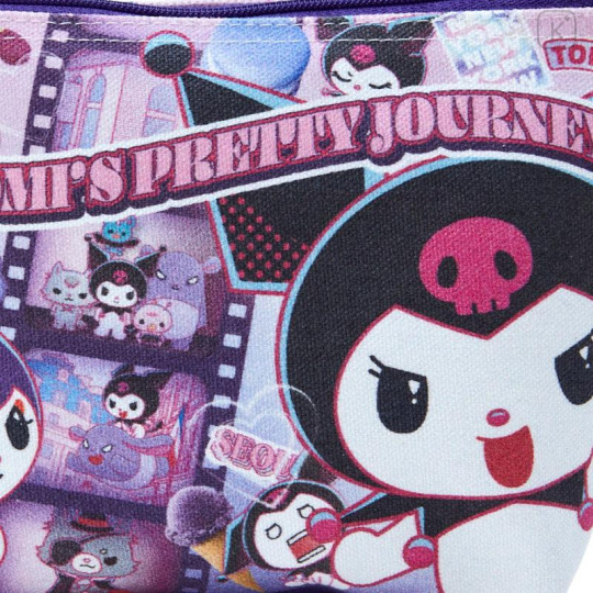 Japan Sanrio Pouch - Kuromi's Pretty Journey - 4