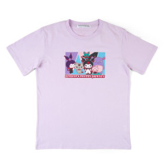 Japan Sanrio T-shirt - Kuromi's Pretty Journey / Purple M