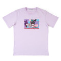Japan Sanrio T-shirt - Kuromi's Pretty Journey : Purple L - 1