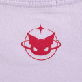 Japan Sanrio T-shirt - Kuromi's Pretty Journey : Purple LL - 4